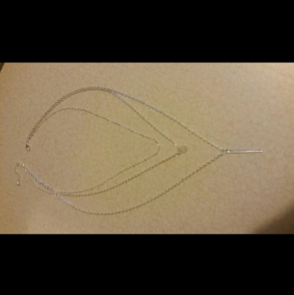 NWOT Three Layered Chain Necklace - Picture 4 of 7